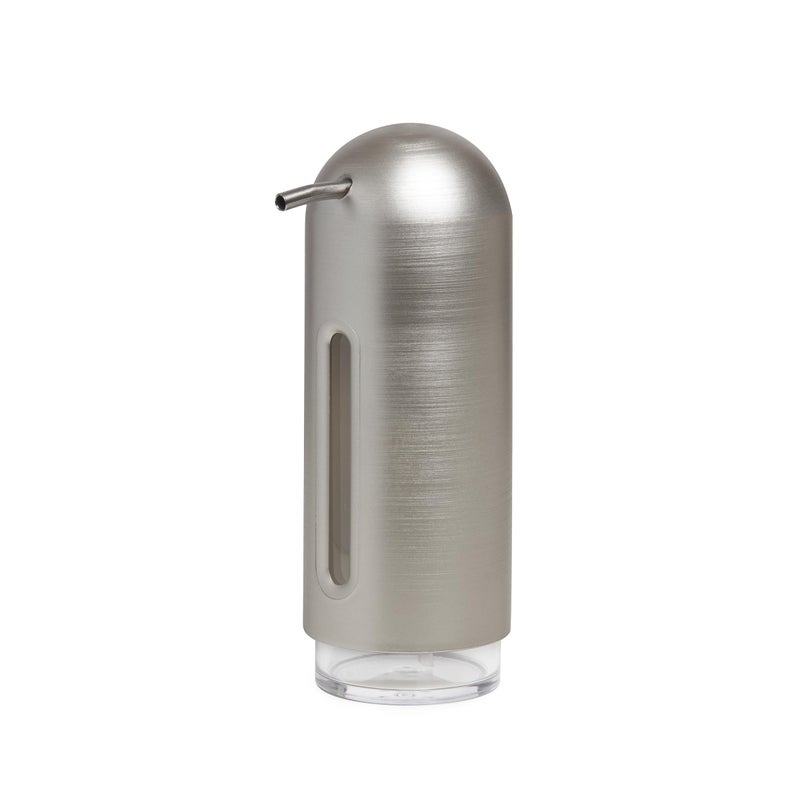 Umbra Penguin Soap Pump, Kitchen Soap Dispenser, Nickel,12 oz (355 ml) - Image 1